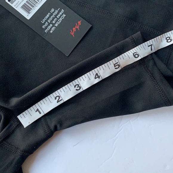 WILDFOX black/natural wild leopard biker shorts - Picture 11 of 15